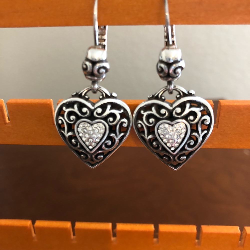 Brighton Reno Heart Earrings